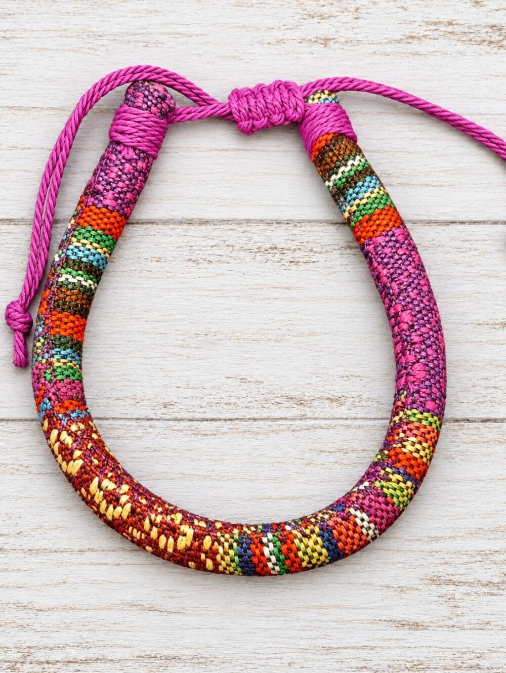 Woven Rope Bangle Bracelet